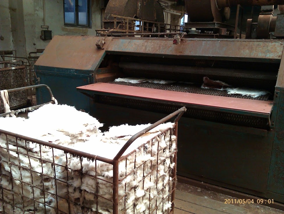 sušení kožek v sušícím stroji